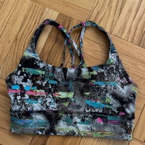Lululemon Athletica longline energy Sports Bra